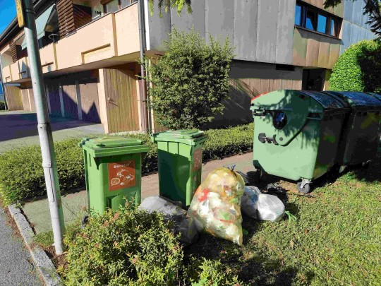 Müllentsorgung Gablerstraße 1 und 7-9